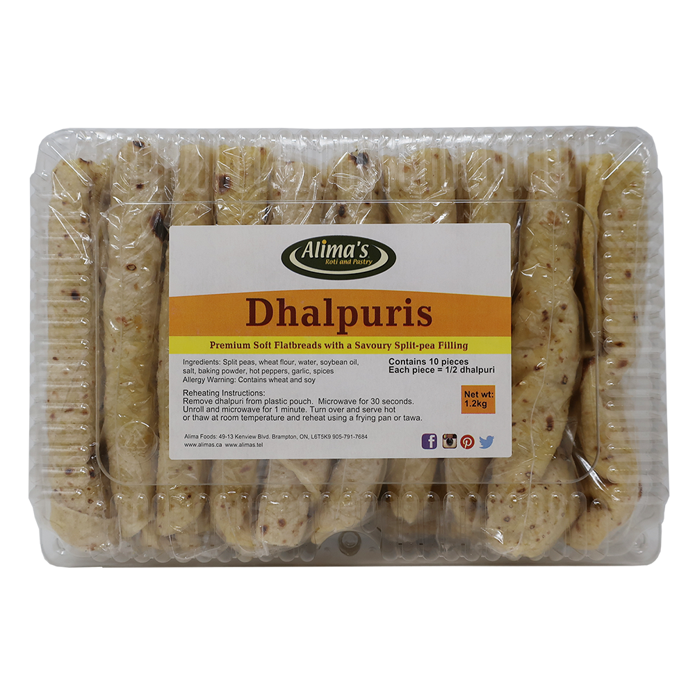 Dhalpuri Convenience Pack (sold frozen)