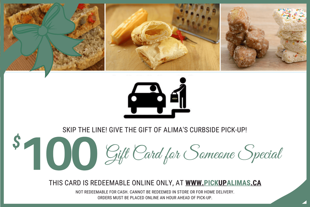 PickupAlimas.ca $100 Digital Gift Card