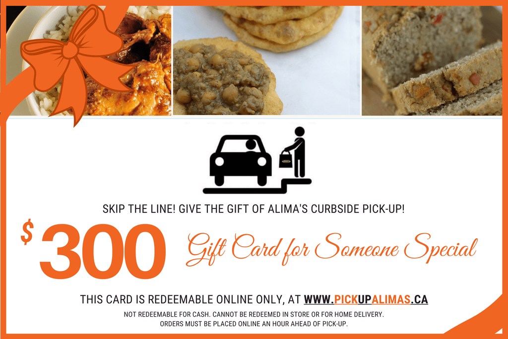 PickupAlimas.ca $300 Digital Gift Card