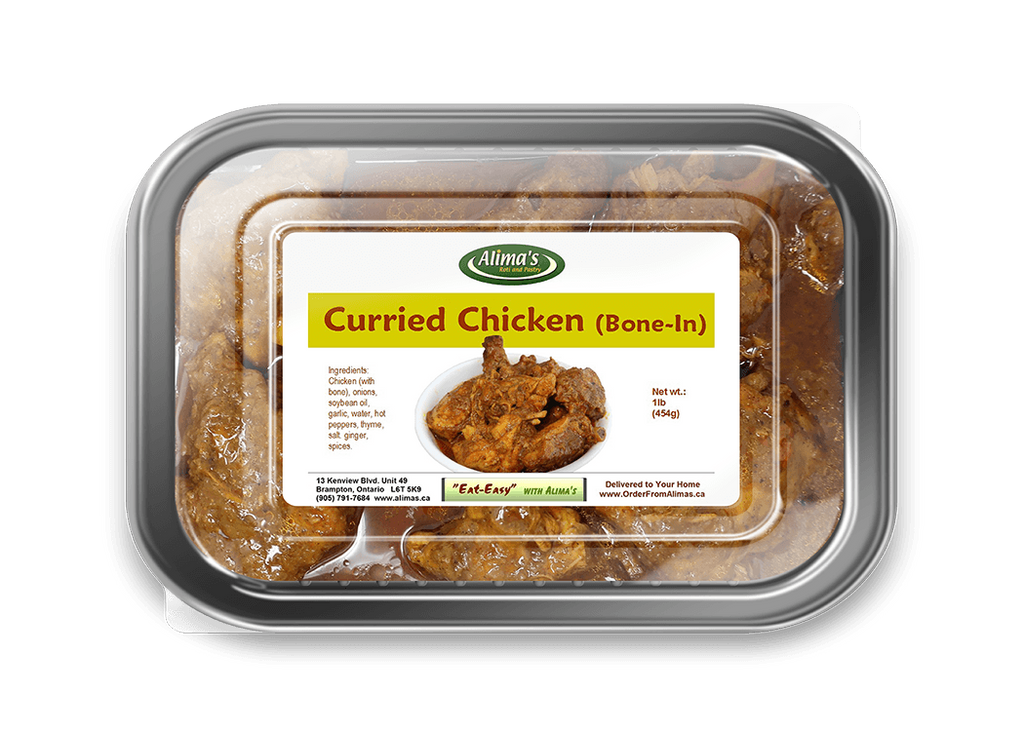 Curried Chicken (With Bone) (sold frozen)1lb