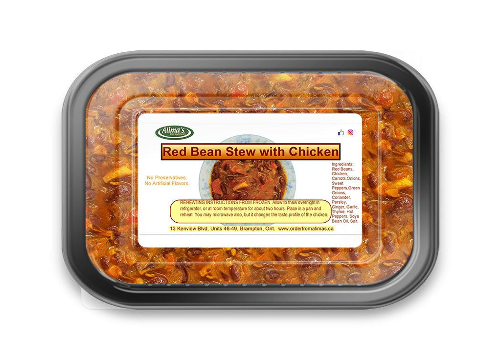 Red Bean Stew With Chicken (sold frozen)1lb