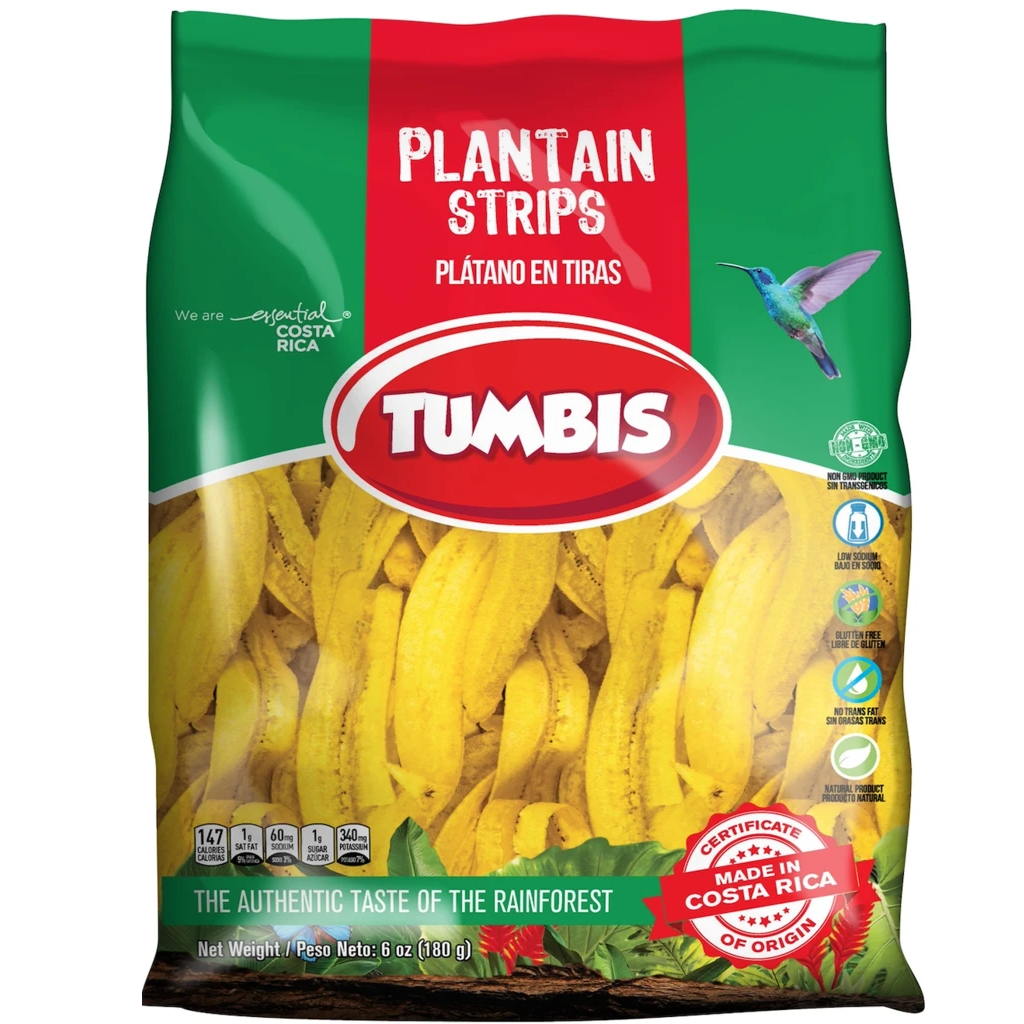 Plantain Strips by Tumbis - Green