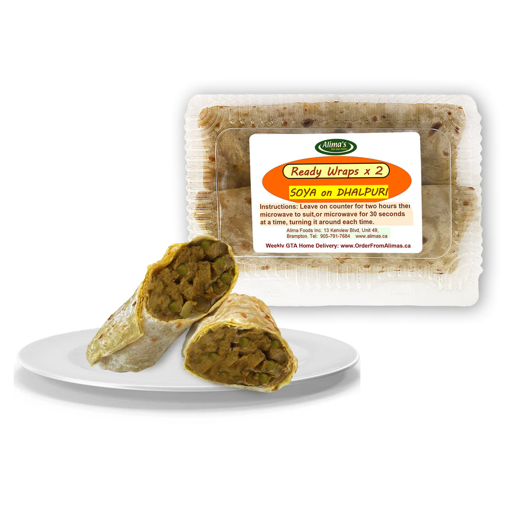 Ready Wraps-Soya On Dhalpuri (Sold Frozen)