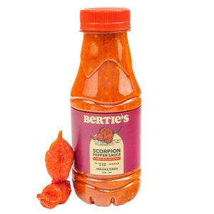 Scorpion Pepper Sauce - Bertie’s - 300 ml