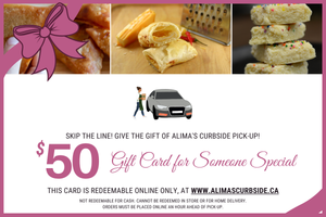 AlimasCurbside.ca $50 Digital Gift Card