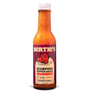 Scorpion Pepper Sauce - Bertie's - 150ml