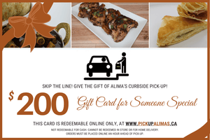 PickupAlimas.ca $200 Digital Gift Card
