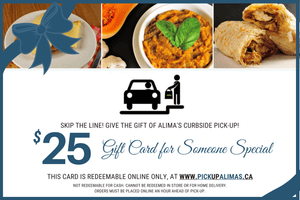 PickupAlimas.ca $25 Digital Gift Card