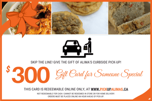 PickupAlimas.ca $300 Digital Gift Card