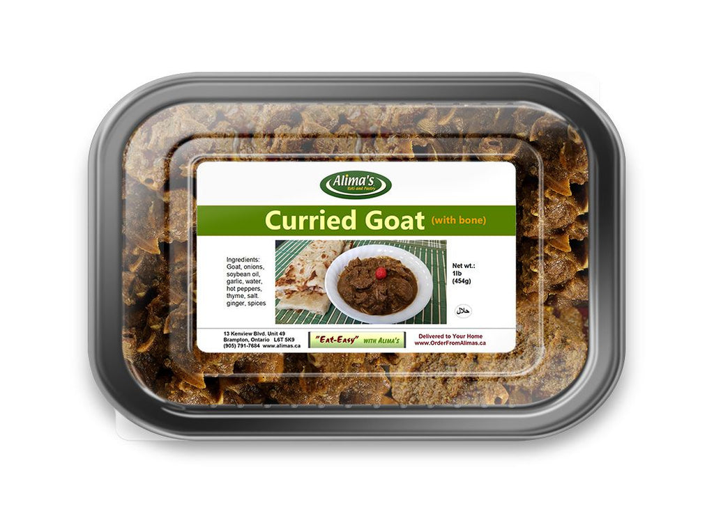 Curried Goat (with bone) 1lb (sold frozen)
