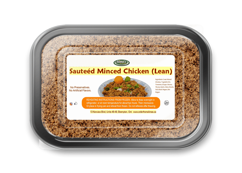 Alima's Sauteed Minced Chicken (Sold Frozen)