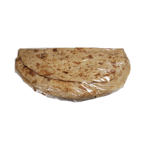 Whole Wheat Paratha 3 Pack - Sealed in Plastic - Freshly Cooked.
