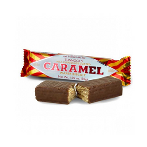 Caramel Chocolate Wafers Single Bar