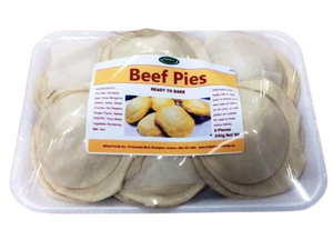 Beef Pies (Ready To Bake) - 6 Pies (Sold Frozen)