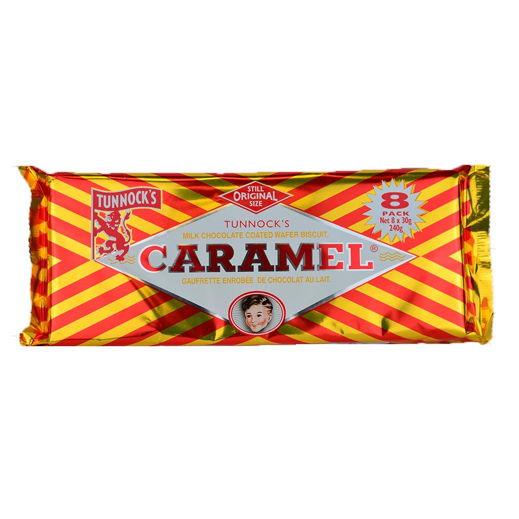 Caramel Chocolate Wafers 8-Pack