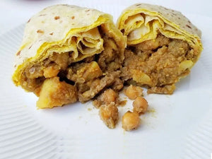 Roti Wrap - Potato & Channa (Veg-2)